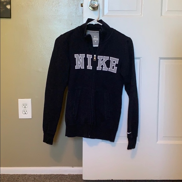Nike Tops - Nike Navy Blue Zip Up Hoodie